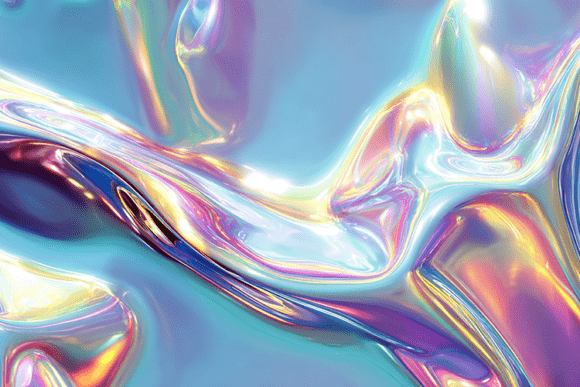 Download Vibrant Holographic Shimmer Texture - Texture Collection
