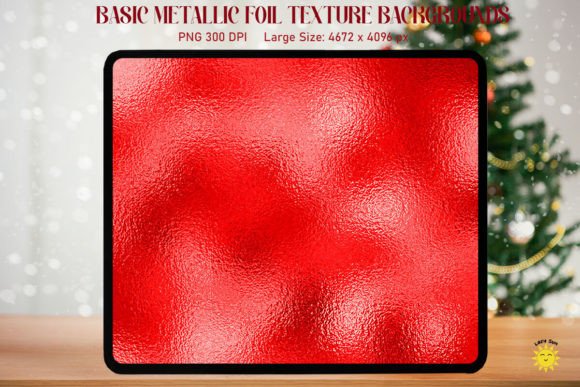 Download Shiny Red Metallic Foil Texture - Texture Collection