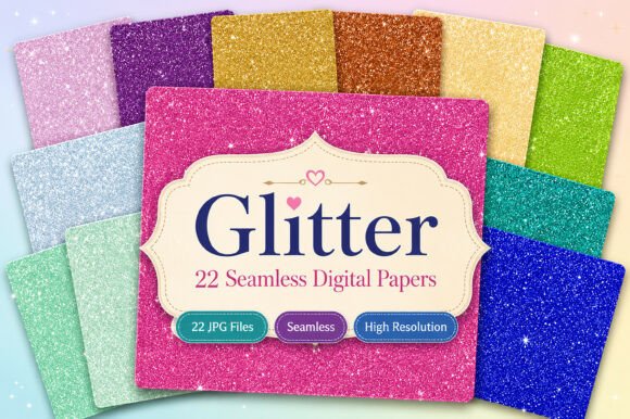 Download Glitter Digital Patterns - Patterns Collection