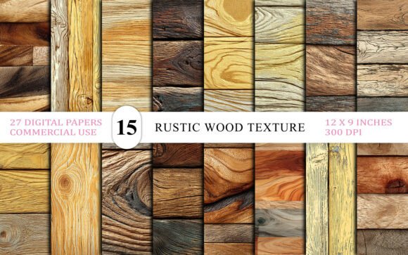 Download Rustic Wood Texture Bundle - Texture Collection