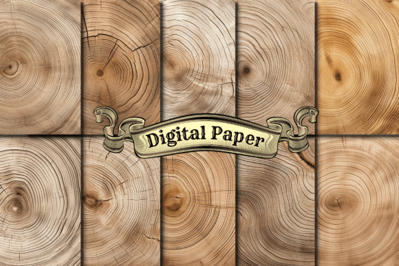 Download Natural Wood Digital Paper Textures - Texture Collection