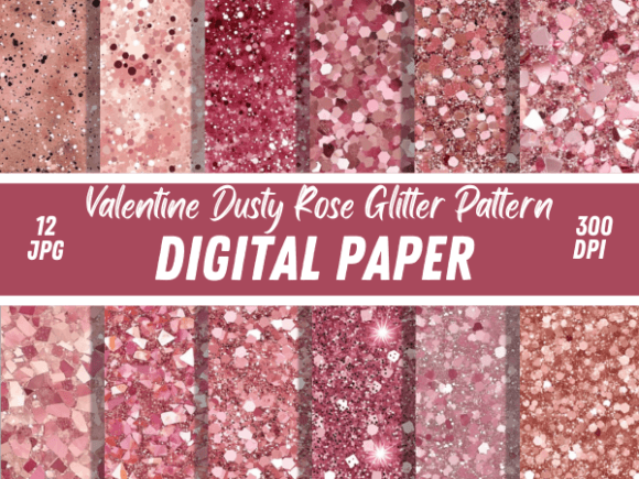 Download Dusty Rose Floral Backgrounds Patterns - Patterns Collection