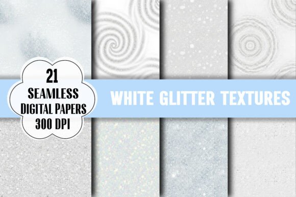 Download White Glitter Textures Pattern - Texture Collection
