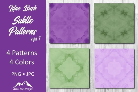 Download Spring Lilac Bush Subtle Pattern Papers - Subtle pattern Collection