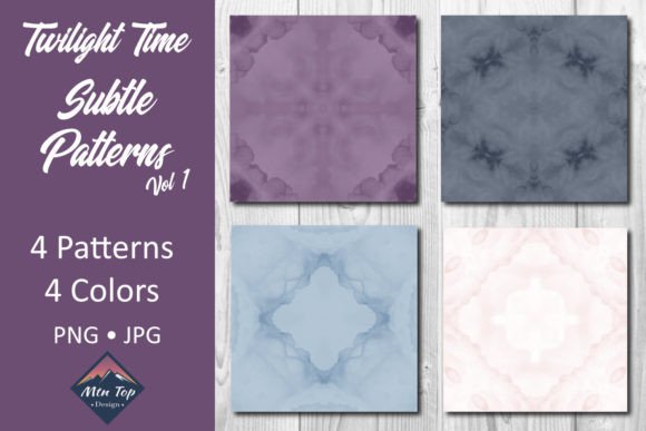Download Twilight Time Subtle Pattern Papers - Subtle pattern Collection