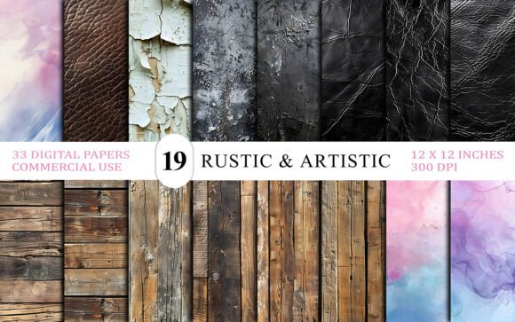 Download Rustic &amp; Artistic Textures - Texture Collection