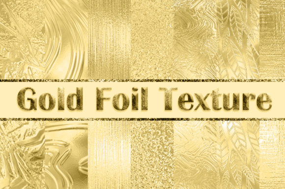 Download Gold  Foil  Shiny Texture Digital Papers - Texture Collection